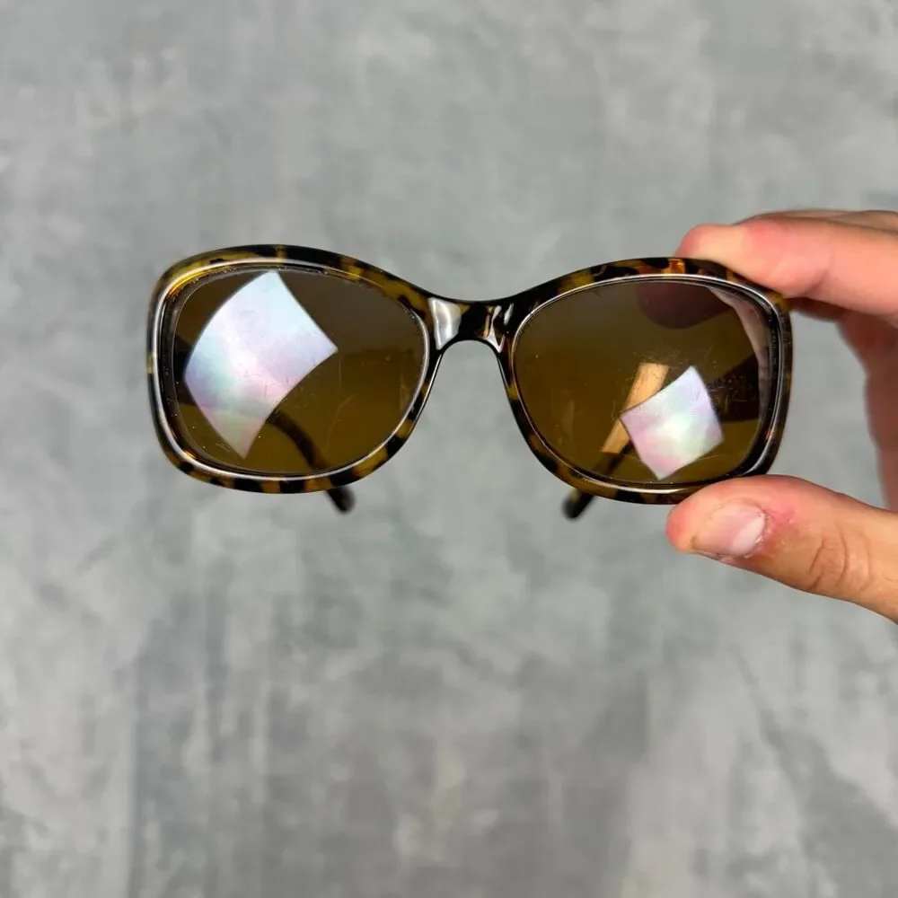 Unbranded Women's Brown and Black Sunglasses